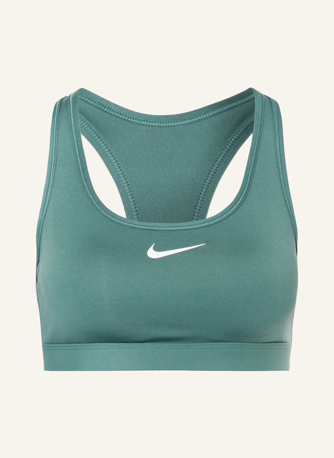 

Спортивный бюстгальтер с галочкой Nike, зеленый
