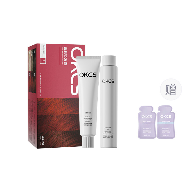 

Краска для волос Okcs / Крем-краска для волос унисекс, Черный Фиолетовый (Athena Purple) Коробка из 3 штук (волосы до груди)