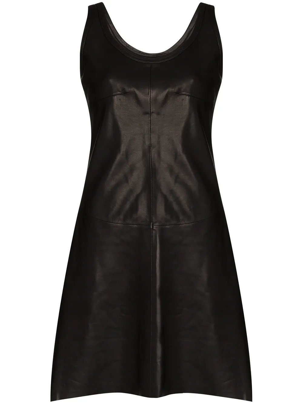 

Платье мини без рукавов Helmut Lang, черный