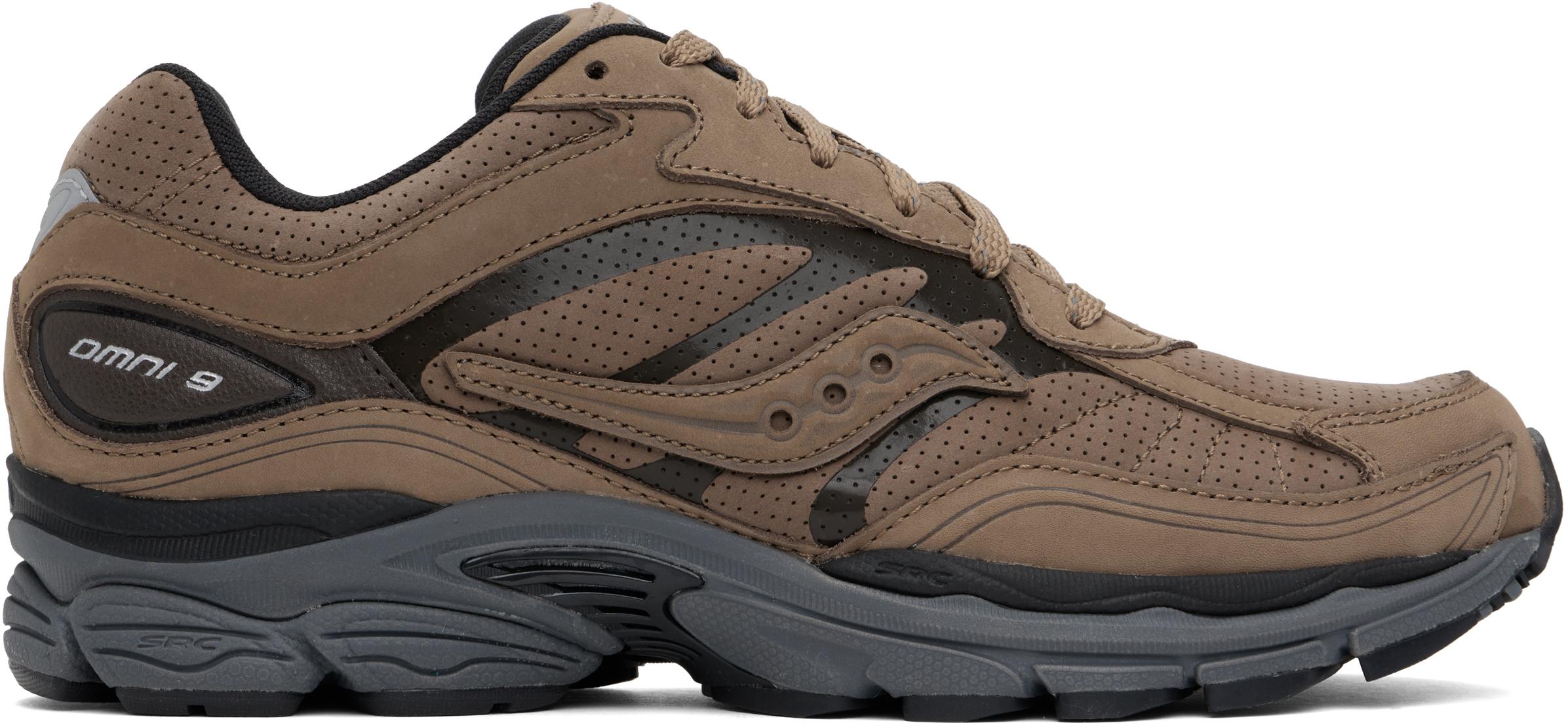 

Коричневые кроссовки ProGrid Omni 9 Reinvention Saucony, Коричневый, Коричневые кроссовки ProGrid Omni 9 Reinvention Saucony