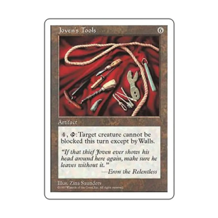 

CCG Инструменты Джовена (U), MTG - 5th Edition
