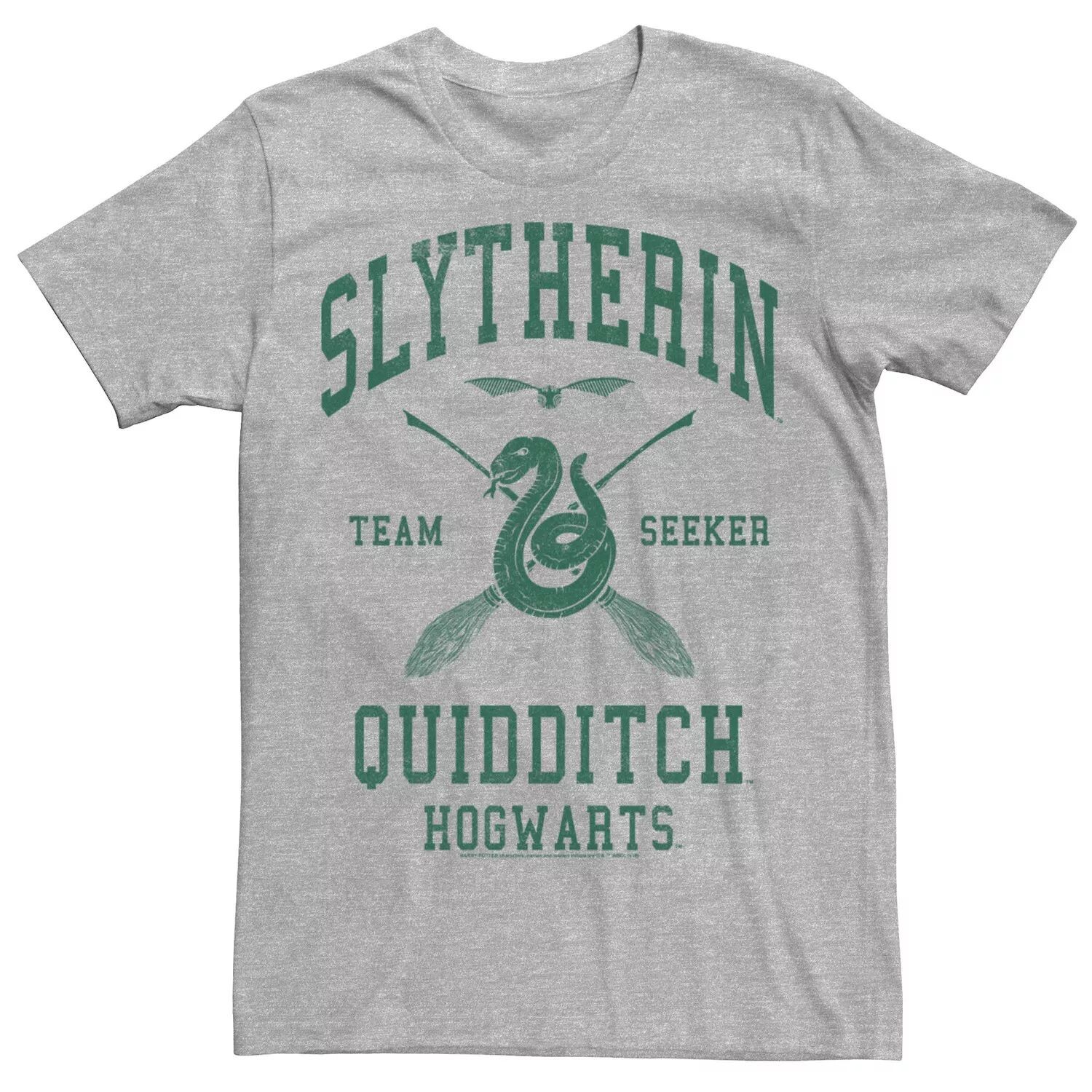 

Мужская футболка Slytherin Team Seeker с надписью Harry Potter