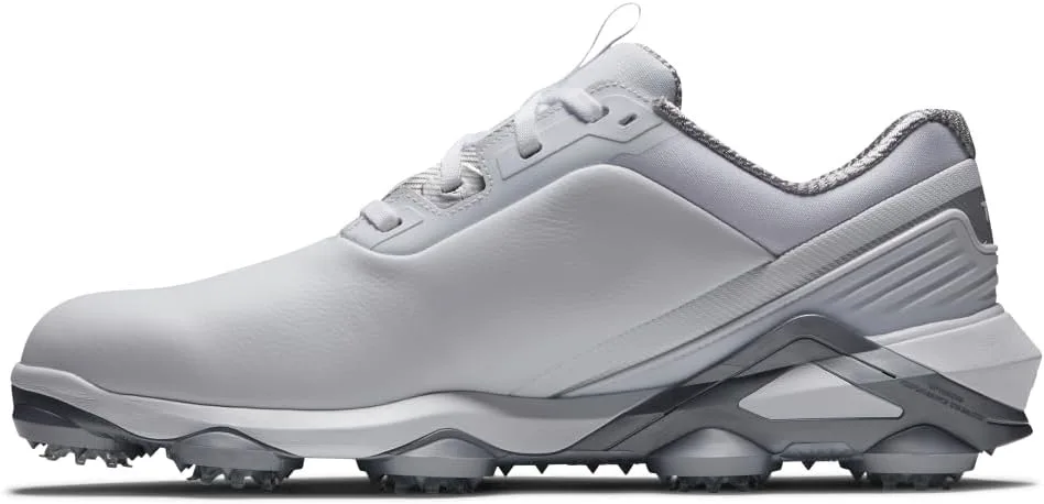 Мужские гольф-кроссовки FootJoy Tour Alpha предыдущего сезона, белый/серебристый — фото 4