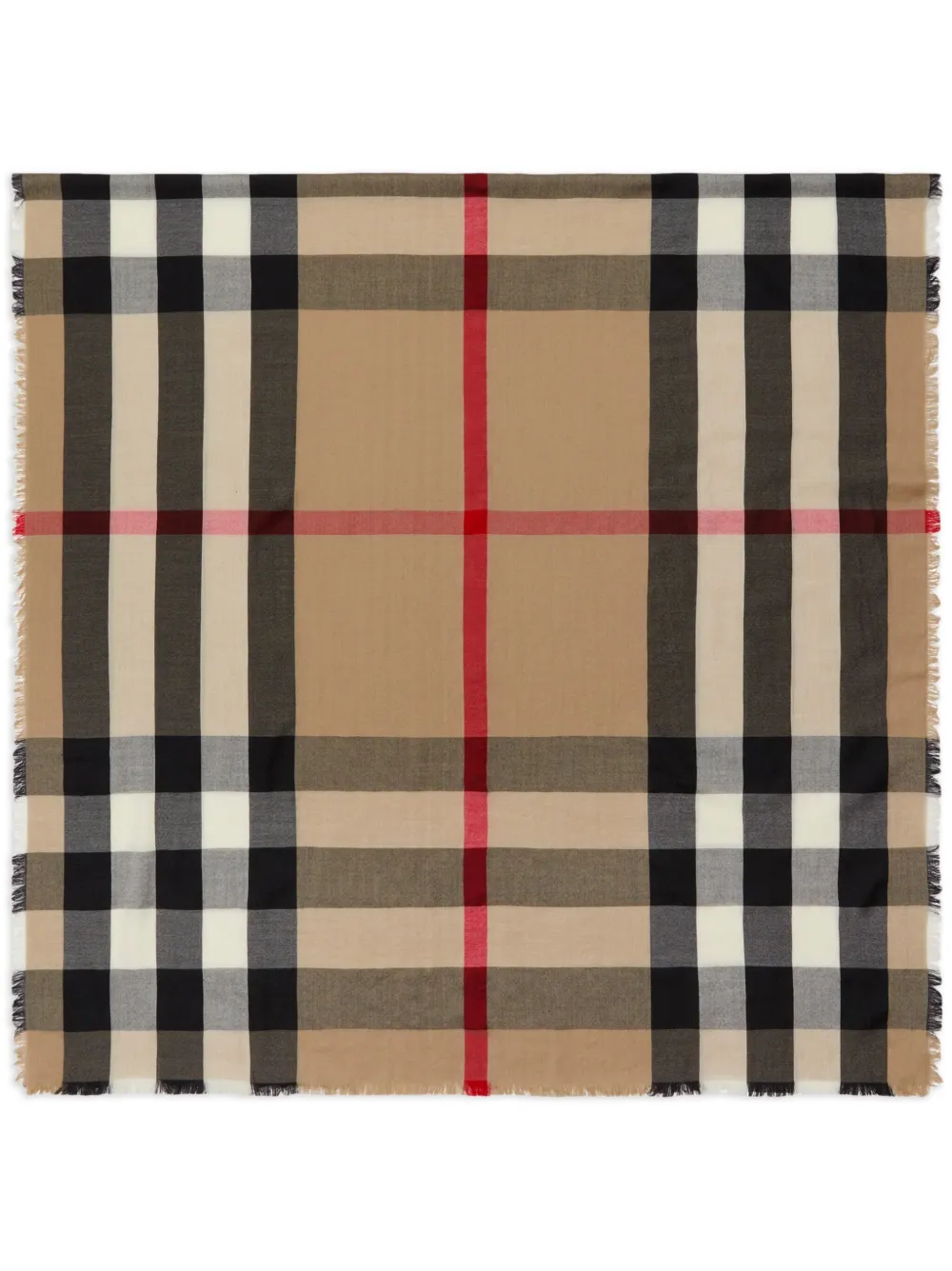 

Кашемировый шарф в клетку House Check BURBERRY, нейтральный