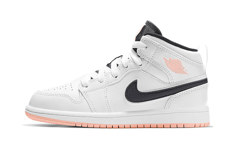 

Кроссовки Jordan 1 Mid PS White Arctic Orange