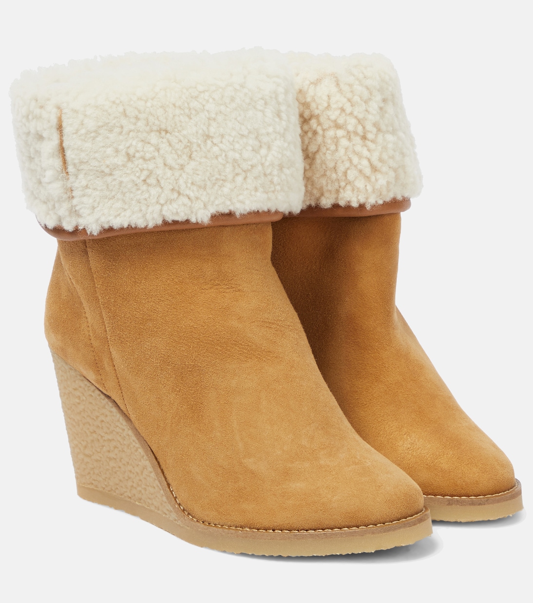 Ботильоны из кожи Тотам Isabel Marant, Natural