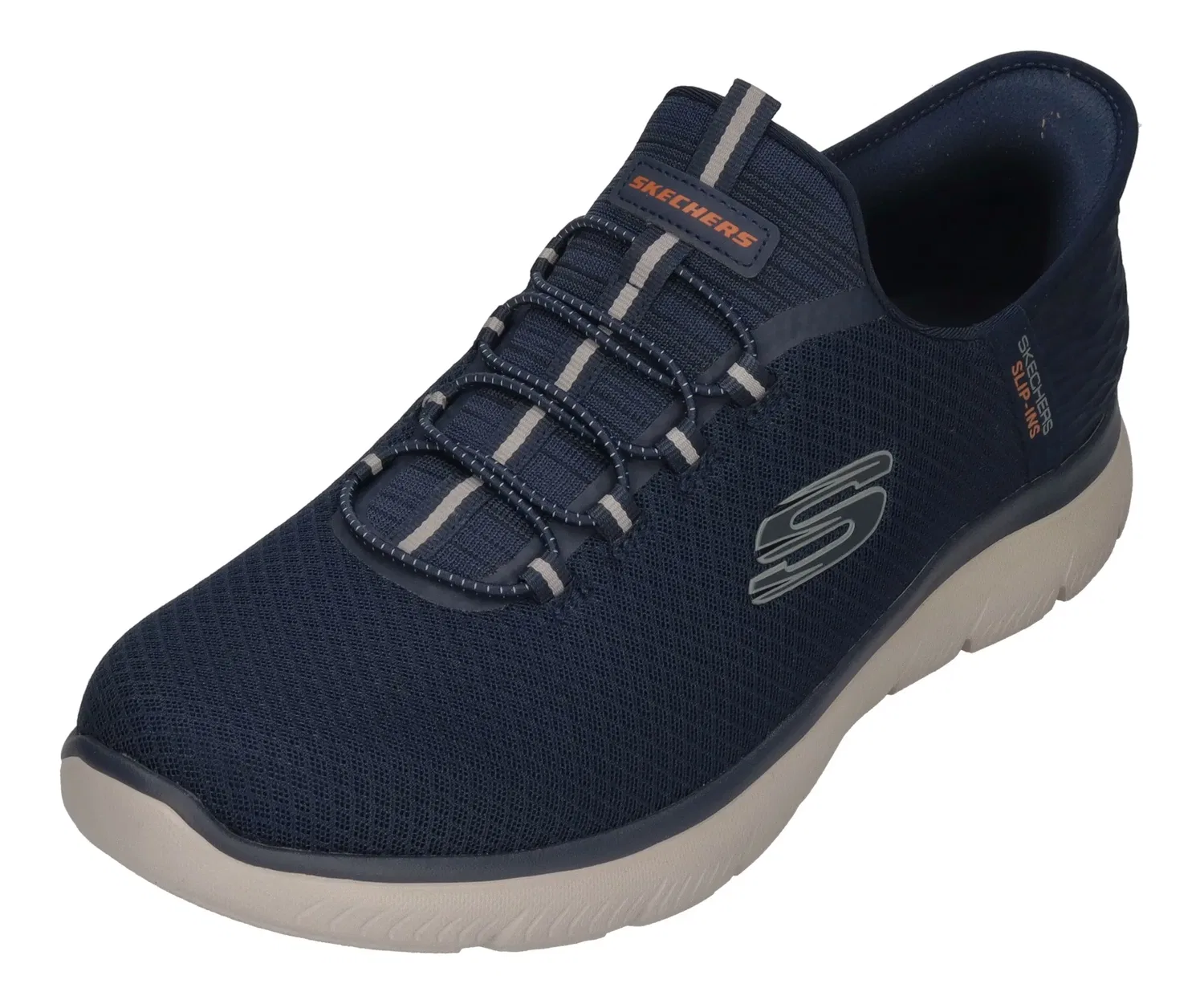 Кроссовки низкие с шнуровкой Skechers, синий
