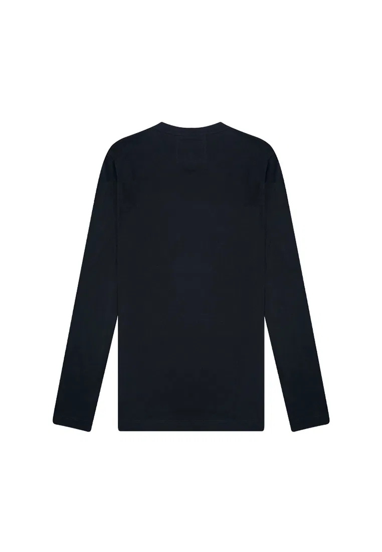 Футболка с длинным рукавом, черная, 8N1TN8 1JPZZ Emporio Armani — фото 2