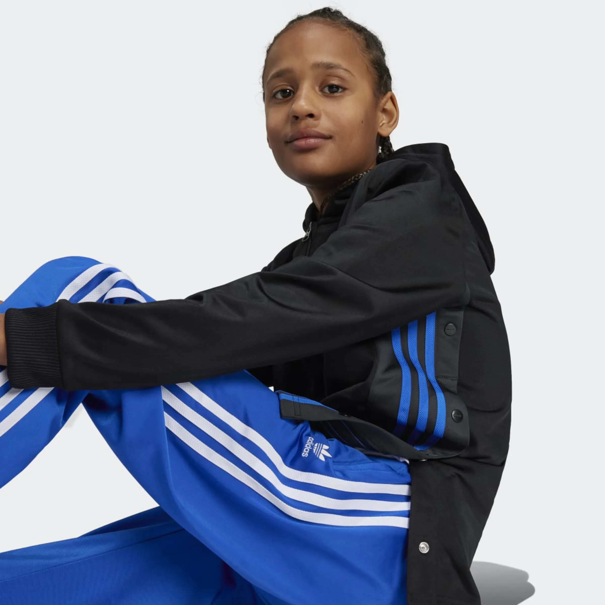 Детские брюки Adicolor Firebird Originals Adidas, синий — фото 4
