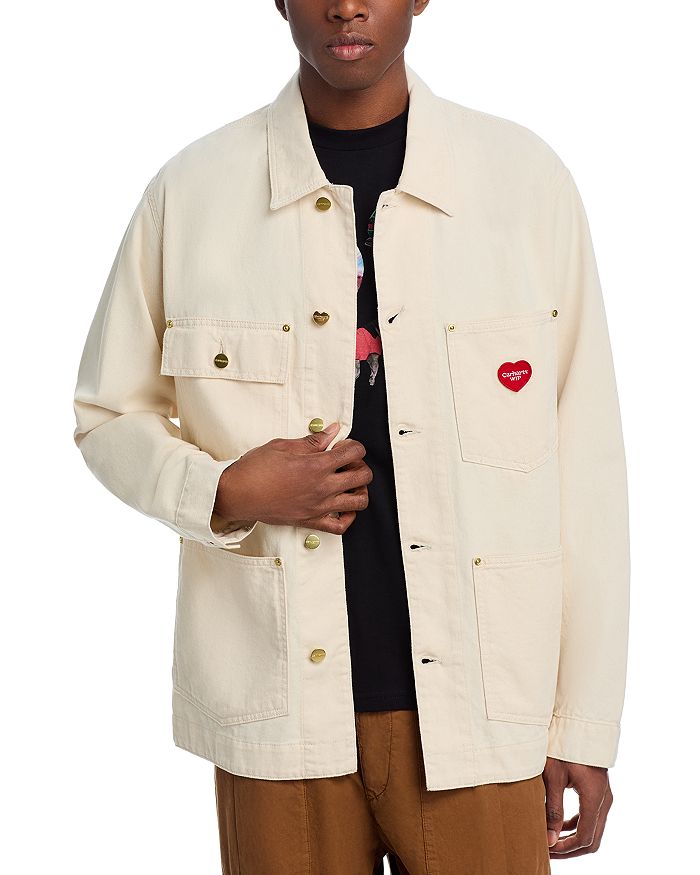 

Джерси Drewe Chore Jacket Carhartt WIP, слоновая кость/кремовый, Бежевый, Джерси Drewe Chore Jacket Carhartt WIP, слоновая кость/кремовый