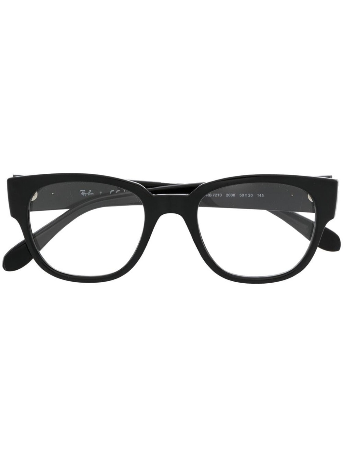 

Ray-Ban очки с логотипом, черный