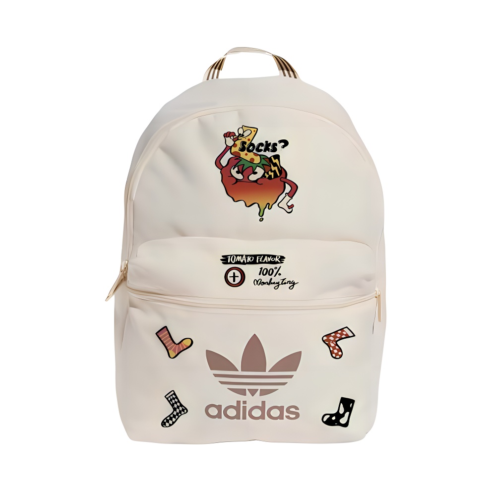 

Adidas Originals Полиэстеровый рюкзак унисекс Miracle White, TomaTo&Friend