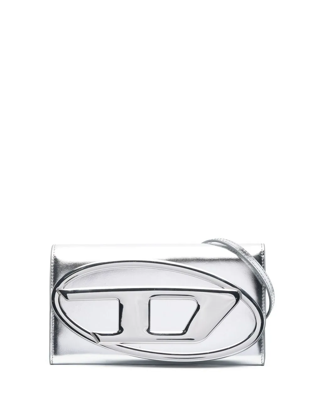 

Сумка через плечо Cygnus с логотипом Diesel, серебристый