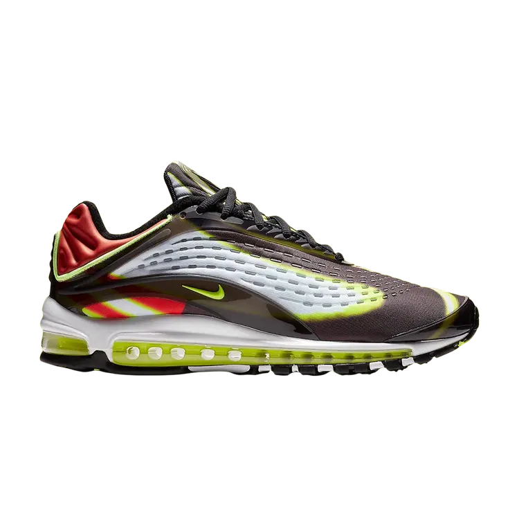 

Кроссовки Nike Air Max Deluxe 'Habanero Red', красный, Красный;серый, Кроссовки Nike Air Max Deluxe 'Habanero Red', красный