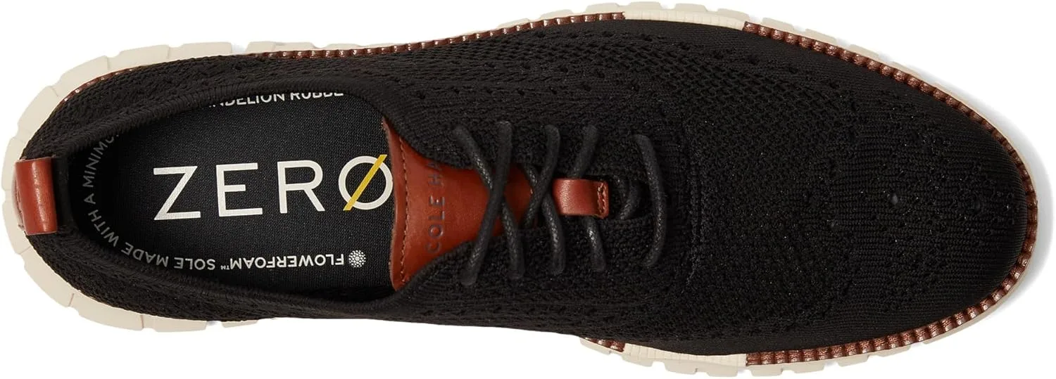 Мужские оксфорды Cole Haan Original Grand Remastered Stitchlite, черный/слоновая кость — фото 3
