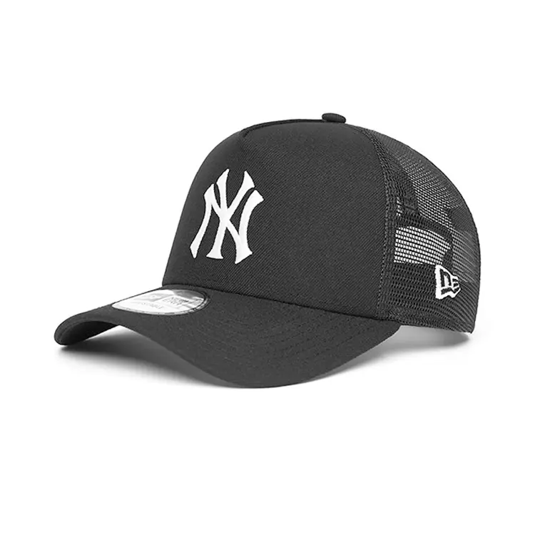 

New Era Бейсболка из полиэстера хлопка и полипропилена унисекс черная, Black