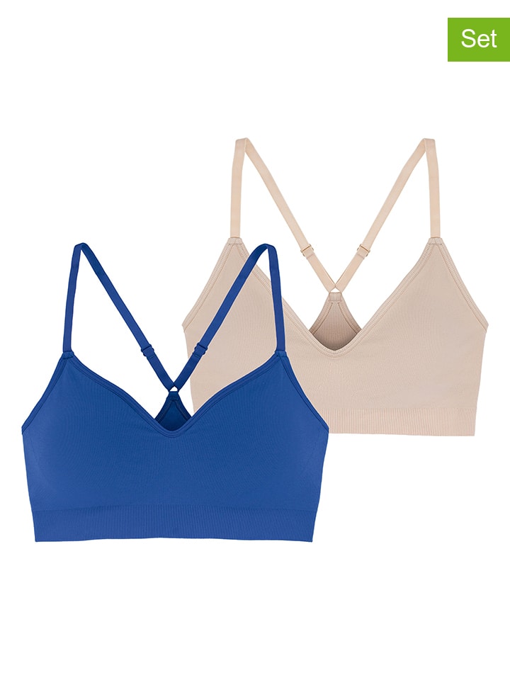 

Бюстье Revive Dorina, цвет beige/blau