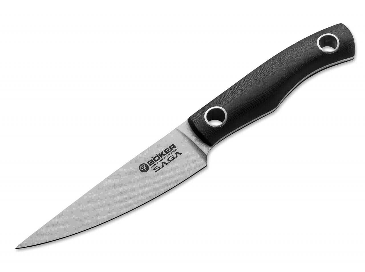 

Нож для очистки овощей Boker Saga 3,9 дюйма, черный