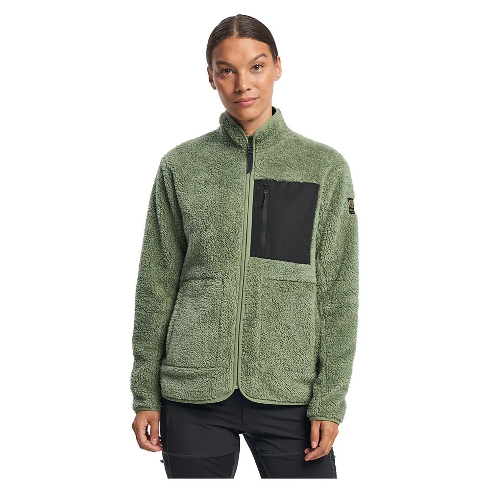 

Флис Tenson Thermal Pile full zip, зеленый