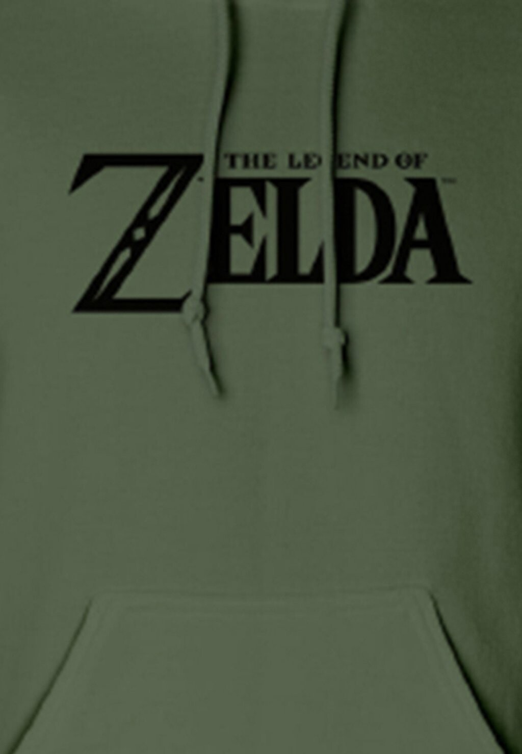 

Толстовка с капюшоном NINTENDO LEGEND OF ZELDA LOGO AND SHIELD Henry Tiger, оливковый