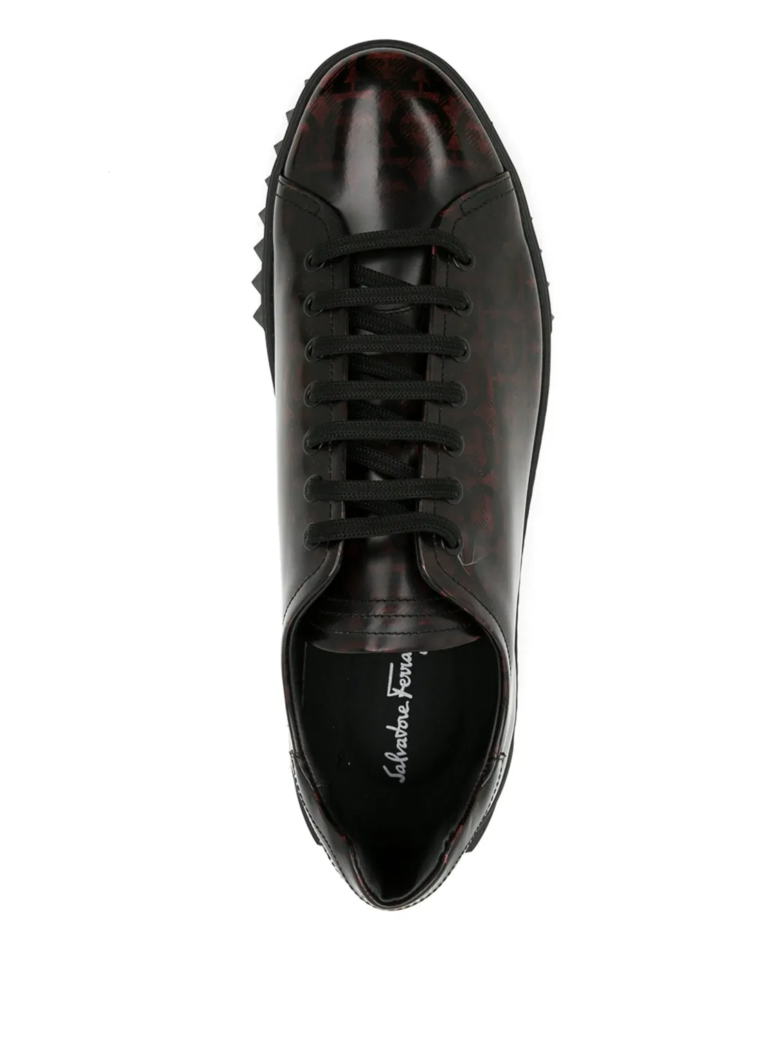 Кеды на шнуровке Ferragamo — фото 4