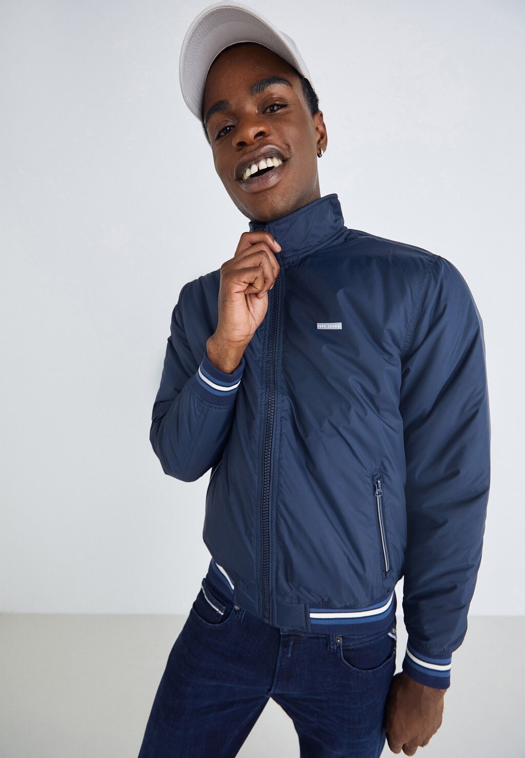 

Ветровка Pepe Jeans BON, темно-синий