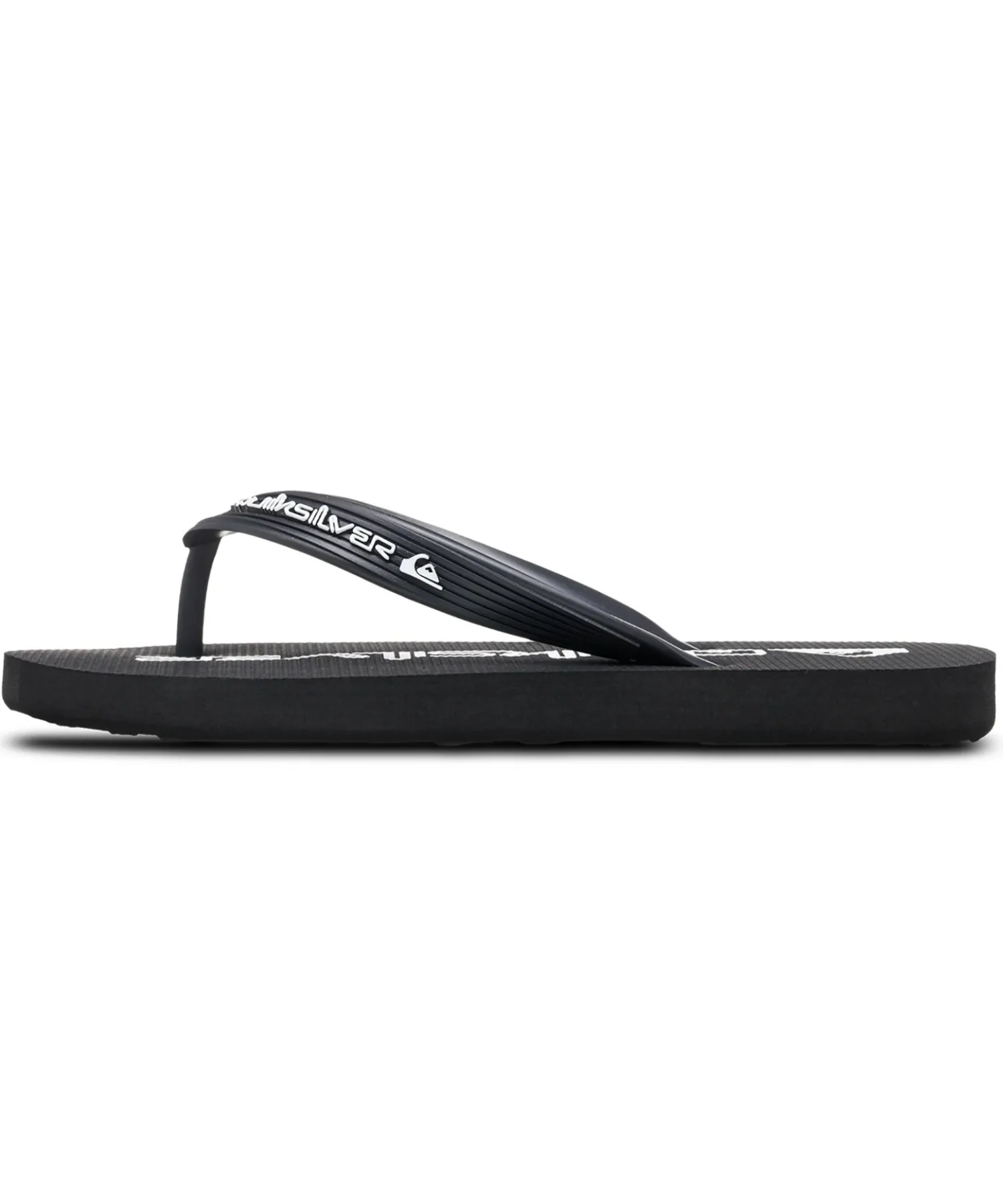Детские пляжные сандалии с логотипом Quiksilver JAVA WORDMARK YOUTH чёрные — фото 2