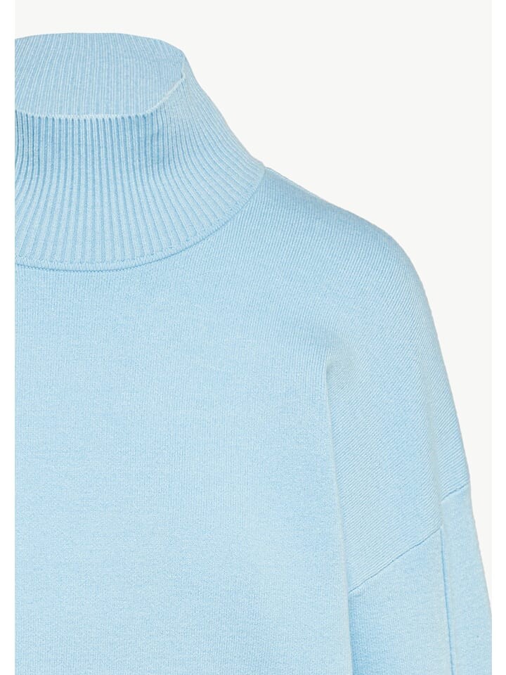 

Пуловер comma Strickpullover langarm, синий
