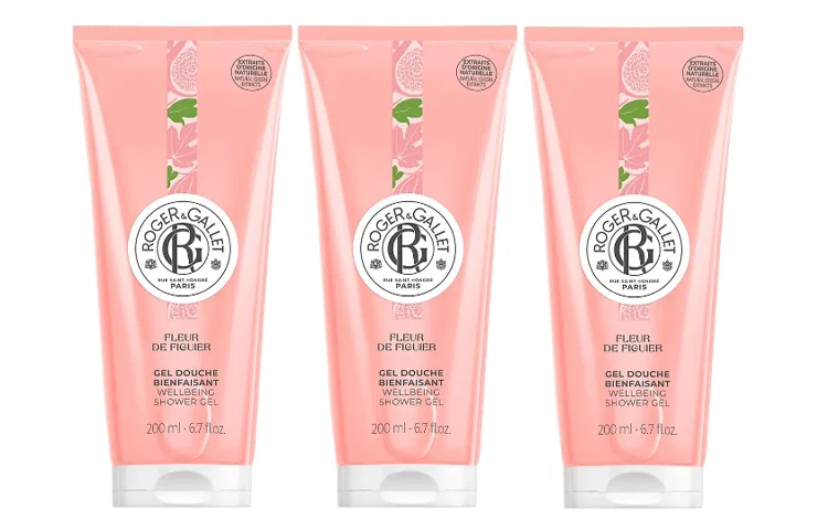 Гель для душа Fig Shower Gel Roger & Gallet 200ml*3
