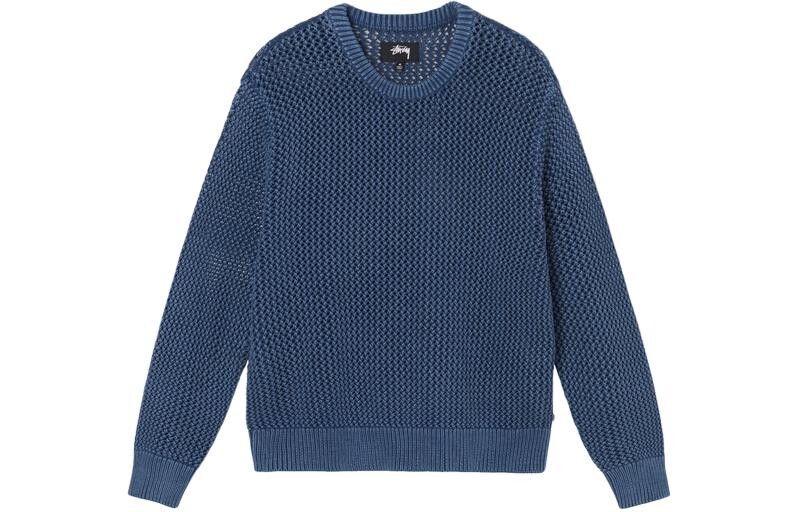 

Трикотаж унисекс Stussy, темно-синий