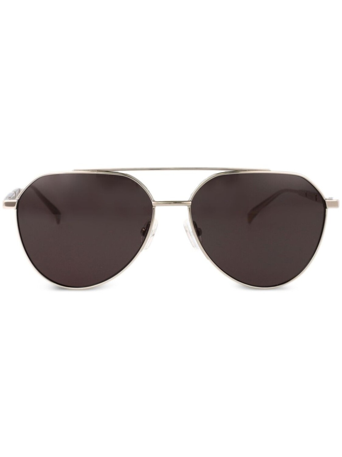 

Солнцезащитные очки Alexander McQueen Eyewear в оправе «пилот», серебряный