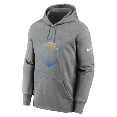 

Худи Nike Los Angeles Chargers Icon Men’s Therma NFL Pullover Hoodie, цвет Grey Heather