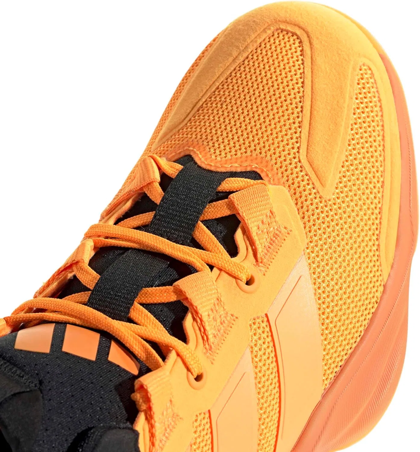 Мужские кроссовки Adidas Court Stable для игры в помещении, Lucid Tangerine Lucid Tangerine Core Black — фото 2