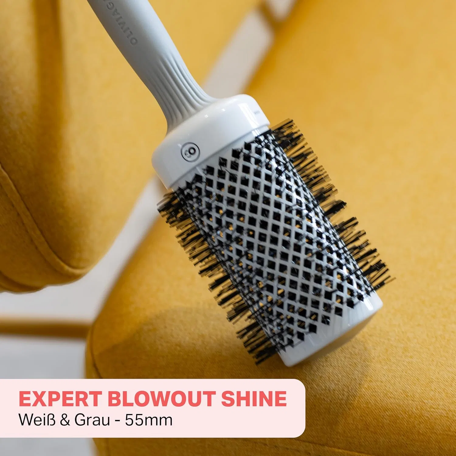 Круглая антистатическая керамическая щетка Olivia Garden Expert Blowout Shine 55 Olivia Garden — фото 2