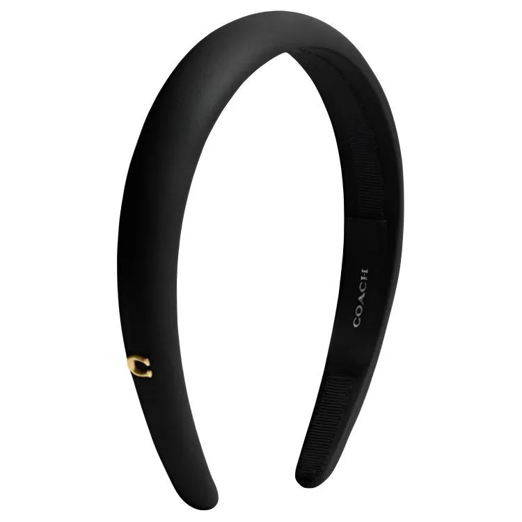 COACH Sheepskin, Polyester Headbands Women's Multicolor