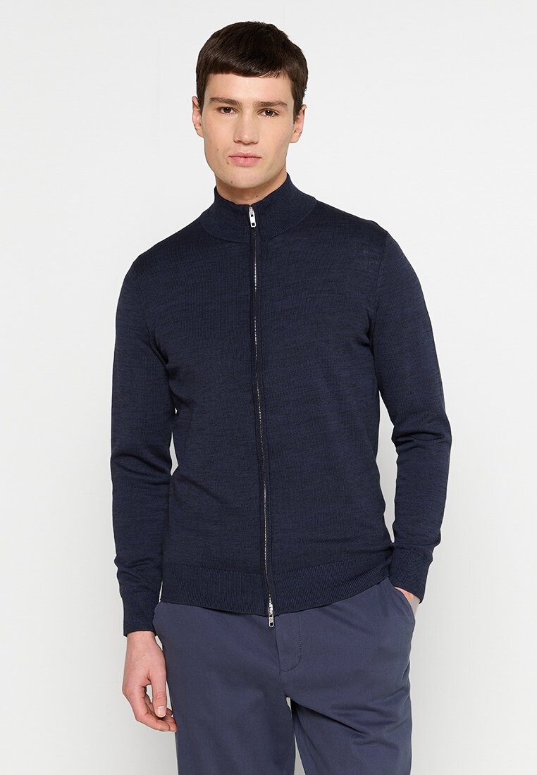 

Кардиган FULL ZIP MICHAELIS, темно-синий