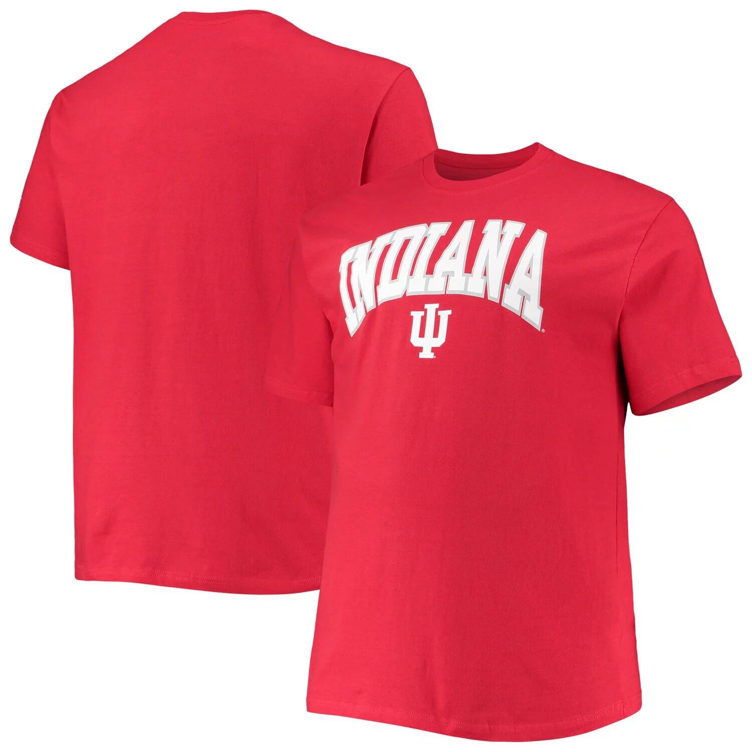 

Мужские малиновые худи Indiana Hoosiers Big & Tall Arch Over с надписью Champion, Красный, Мужские малиновые худи Indiana Hoosiers Big & Tall Arch Over с надписью Champion