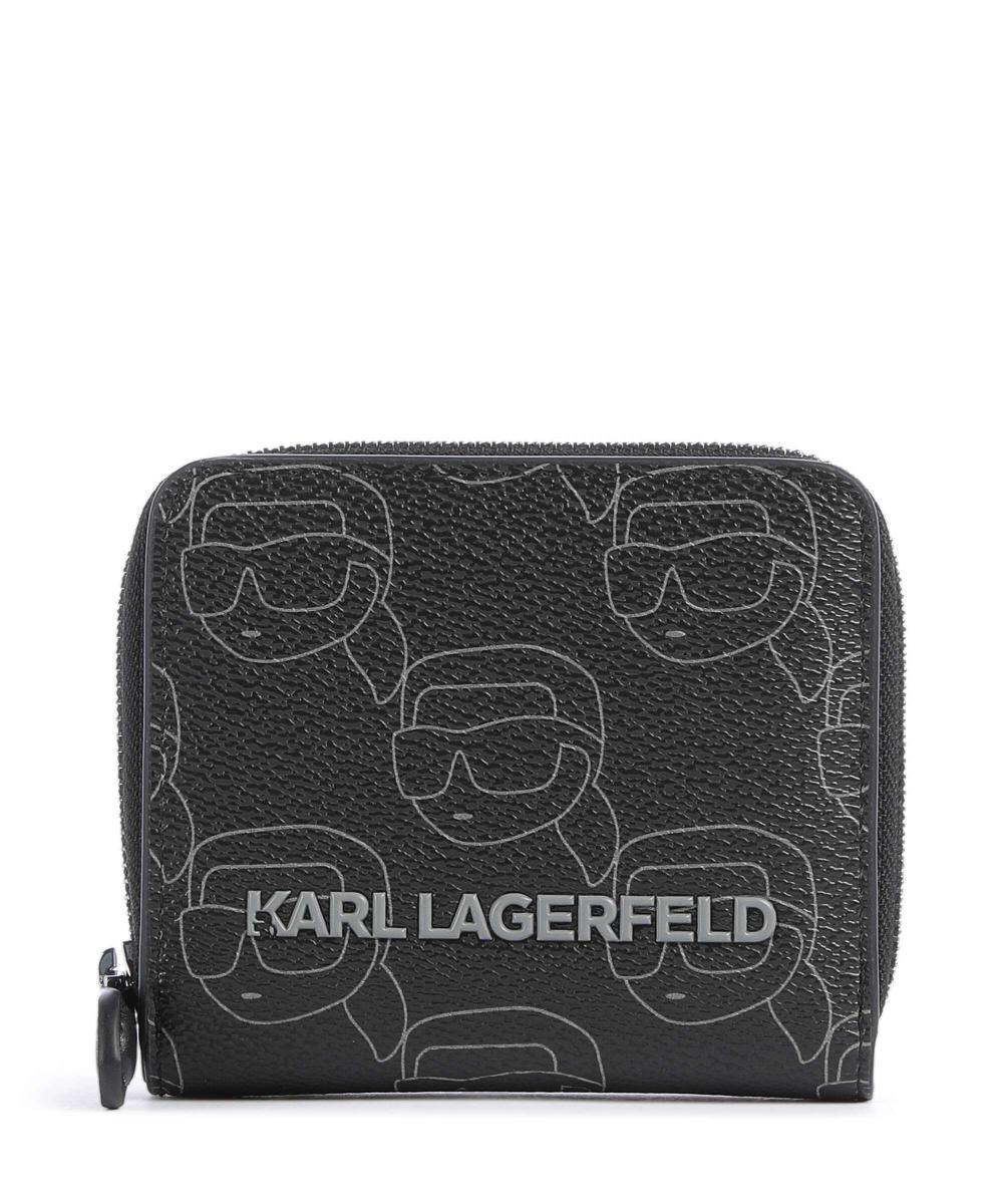 

Кошелек моно K/Ikonik из искусственной кожи Karl Lagerfeld, черный