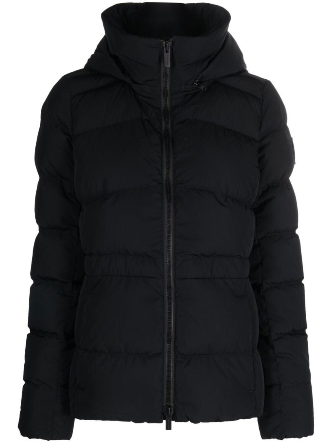

Canada Goose пуховик Aurora с капюшоном, черный