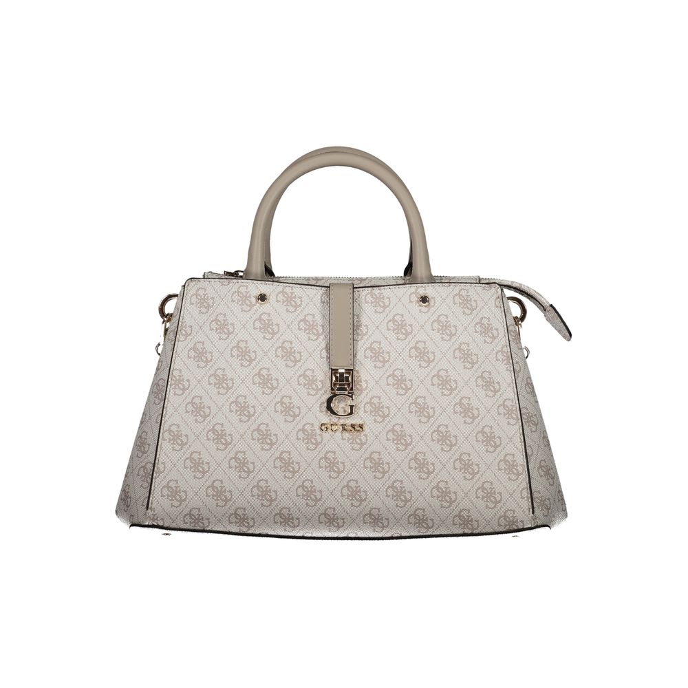 

Серая полиэтиленовая сумка Guess Shoes, серый