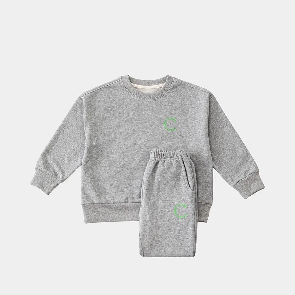 Детский спортивный костюм Fine Sweat, серый, от Echond