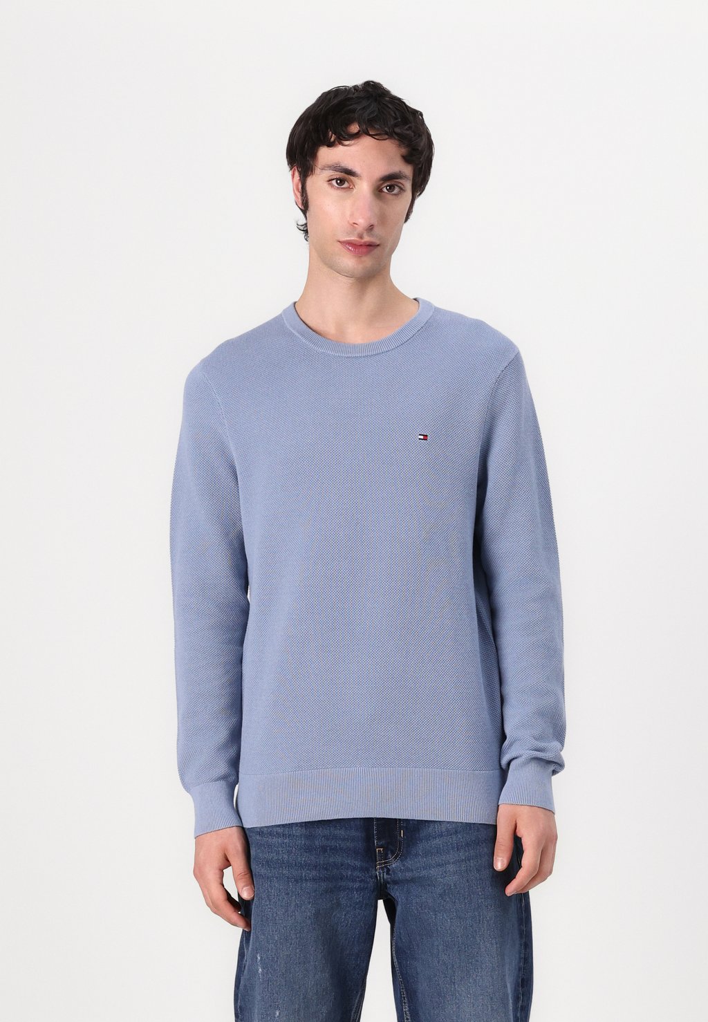 

Джемпер ESSENTIAL STRUCTURE CREW NECK Tommy Hilfiger, синий