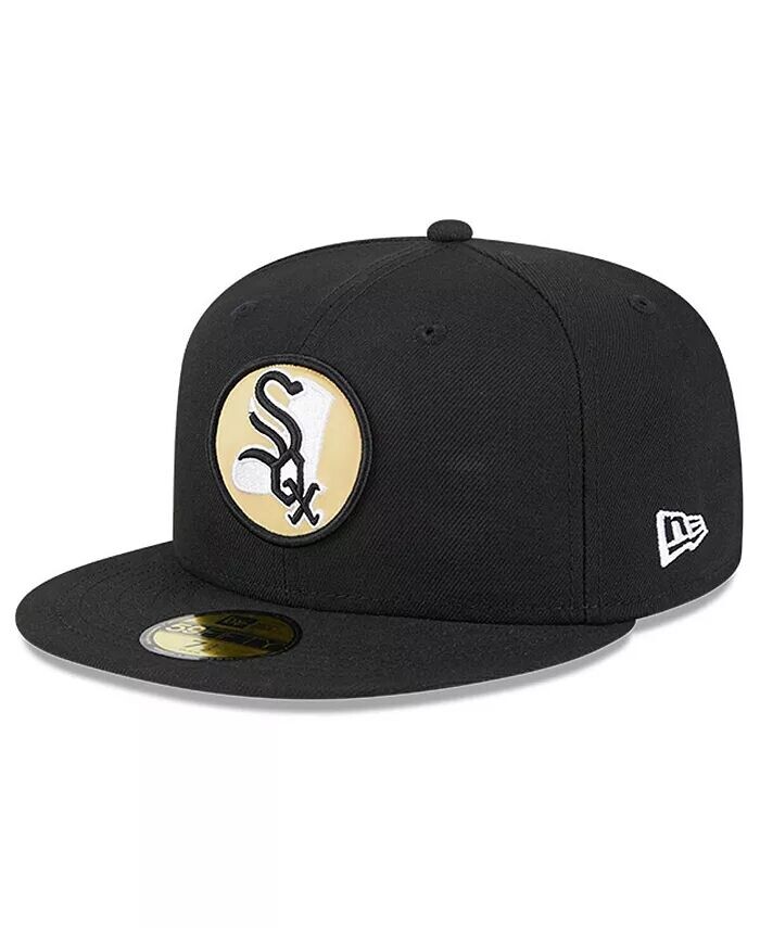 

Мужская черная приталенная шляпа Chicago White Sox 59FIFTY Day Team Pop New Era, черный