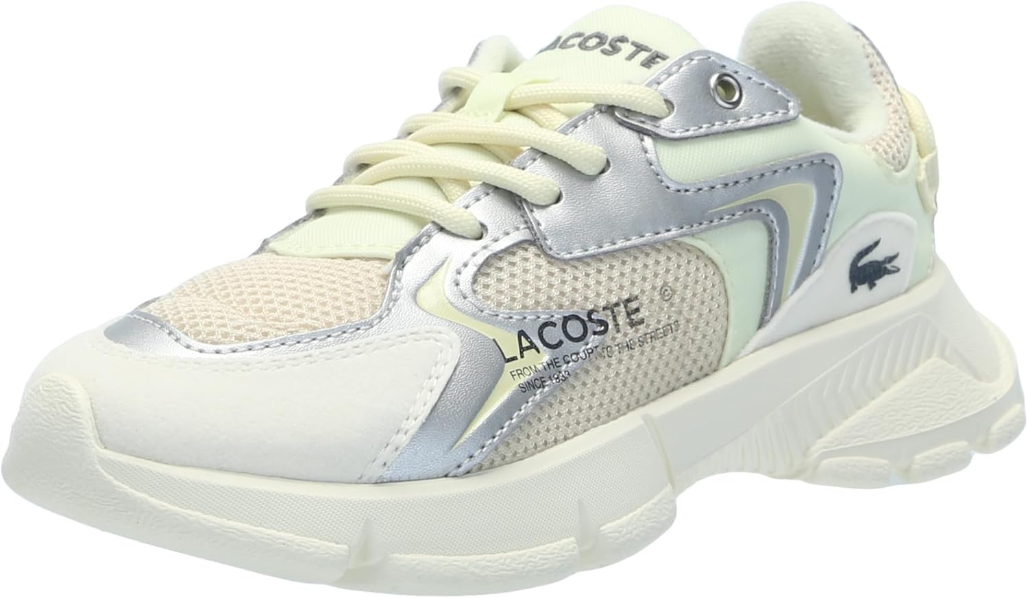 

Laceste Baby-Boy's Infant's L003 Neo кроссовки Lacoste, Contrast Light Brown/Light Yellow