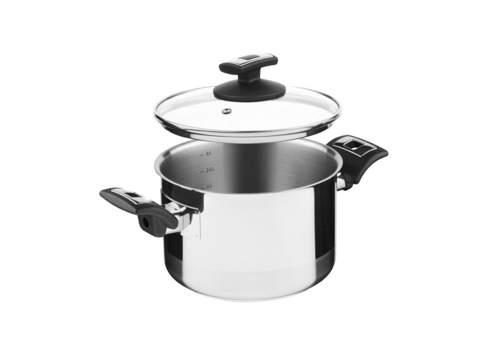 

Кастрюля Comfort с крышкой, диаметр 18 см, объем 3,0 л KOLIMAX