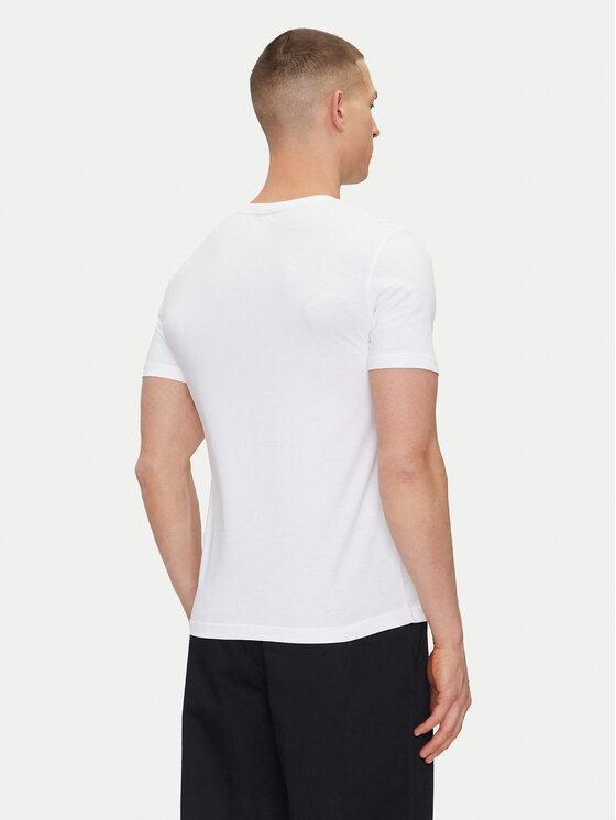 Футболка обычного кроя Photo Print K10K114157 Calvin Klein, белый — фото 3