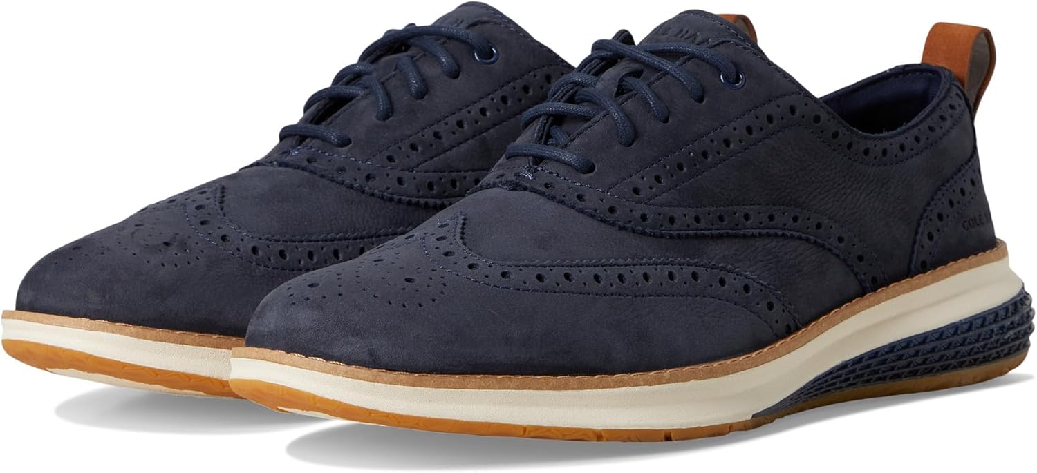 

Мужские туфли Cole Haan Originalgrand Energyweave Wingtip, слоновая кость/синий