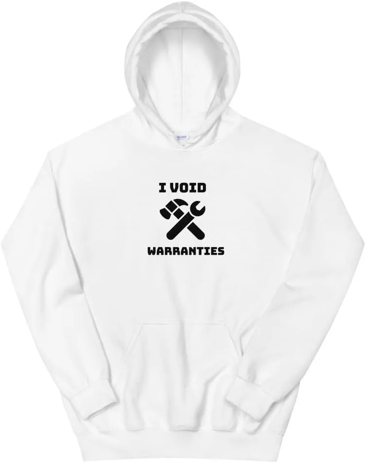 generic Толстовка I void warranties (черный текст) — фото 4