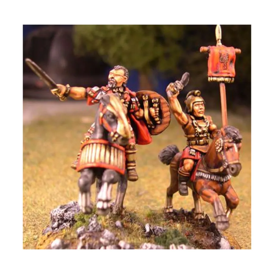 

Ганнибал и знаменосец, Gripping Beast Miniatures - Vignettes (28mm)