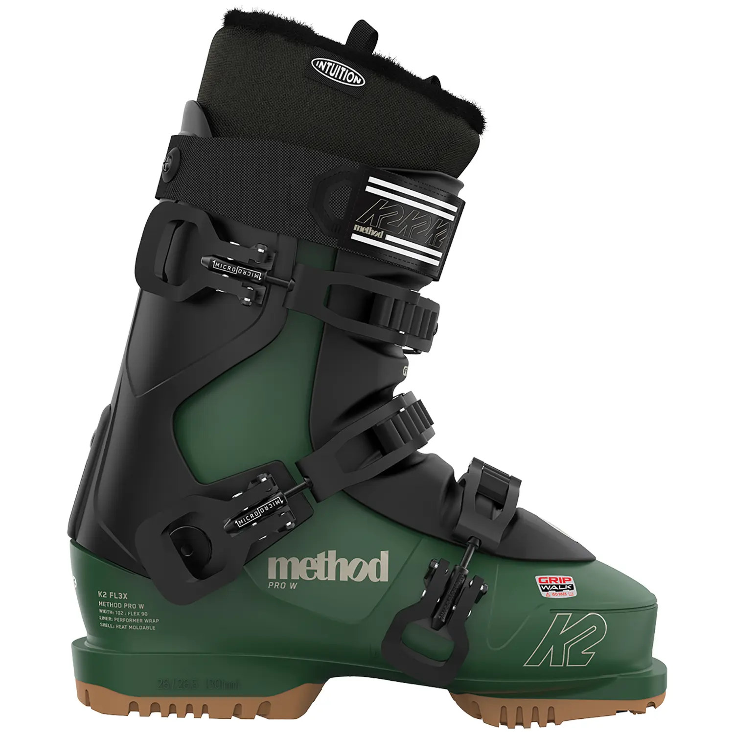 

Лыжные ботинки K2 FL3X Method Pro W, зеленый
